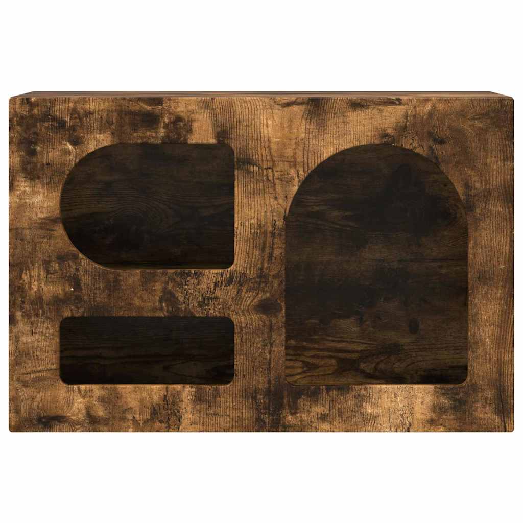 Televizní Skříň Elst 60 X 35 X 40 Cm Kouřový Dub
