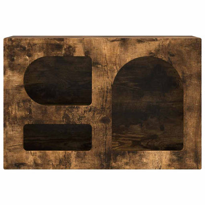 Televizní Skříň Elst 60 X 35 X 40 Cm Kouřový Dub