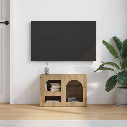 Televizní Skříň Elst 60 X 35 X 40 Cm Artisanový Dub