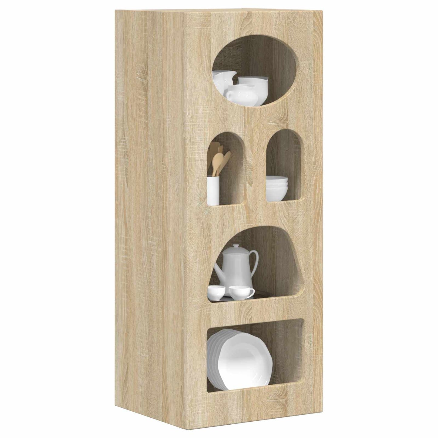 Servírovací Skříň Elst Sonoma Dub 40 X 35 X 100,5 Cm