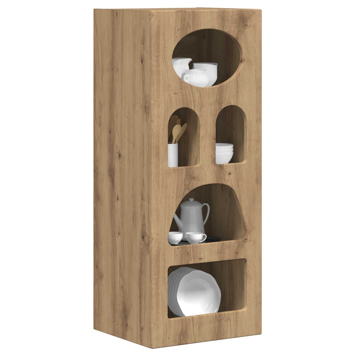 Servírovací Skříň Elst Artisanový Dub 40 X 35 X 100,5 Cm