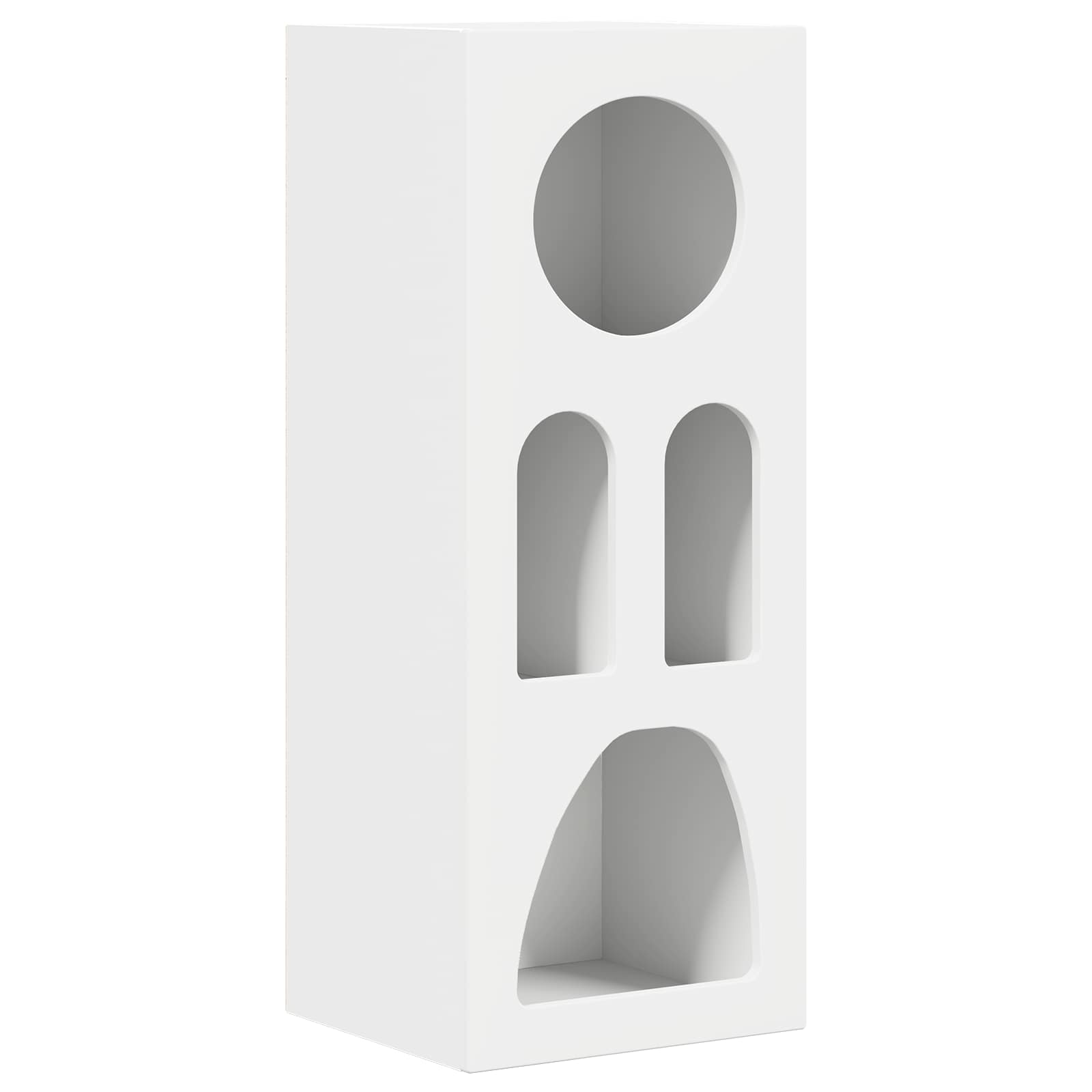 Servírovací Skříň Elst Bílá 40 X 35 X 100.5 Cm Kompozitní Dřevo