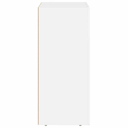 Servírovací Skříň Elst Bílá 59 X 35 X 80.5 Cm Kompozitní Dřevo