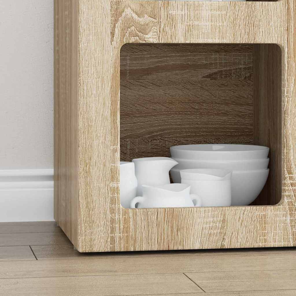 Servírovací Skříň Elst Sonoma Dub 59 X 35 X 80.5 Cm