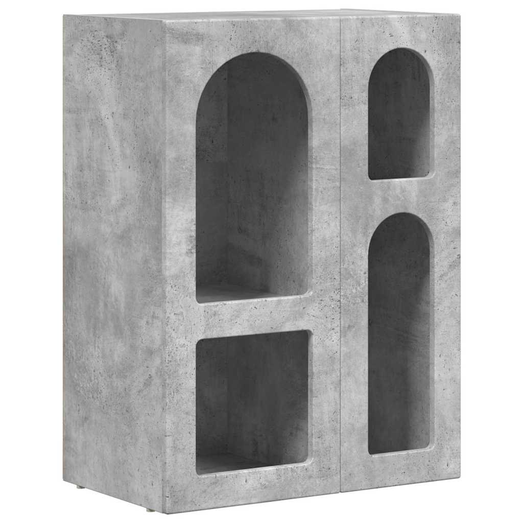 Servírovací Skříň Elst Betonově Šedá 59 X 35 X 80.5 Cm