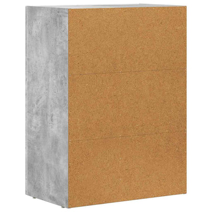 Servírovací Skříň Elst Betonově Šedá 59 X 35 X 80.5 Cm