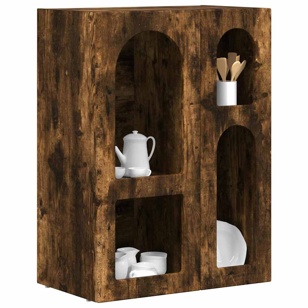 Servírovací Skříň Elst Kouřový Dub 59 X 35 X 80.5 Cm