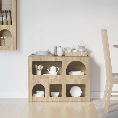 Servírovací Skříň Elst Sonoma Dub 80.5 X 35 X 59 Cm