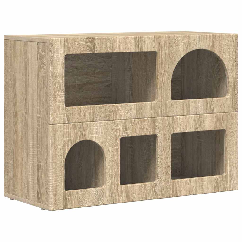 Servírovací Skříň Elst Sonoma Dub 80.5 X 35 X 59 Cm