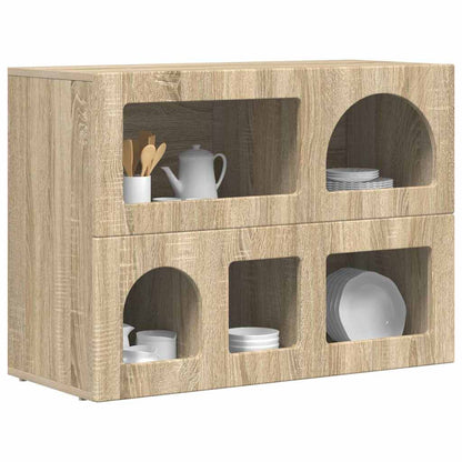 Servírovací Skříň Elst Sonoma Dub 80.5 X 35 X 59 Cm
