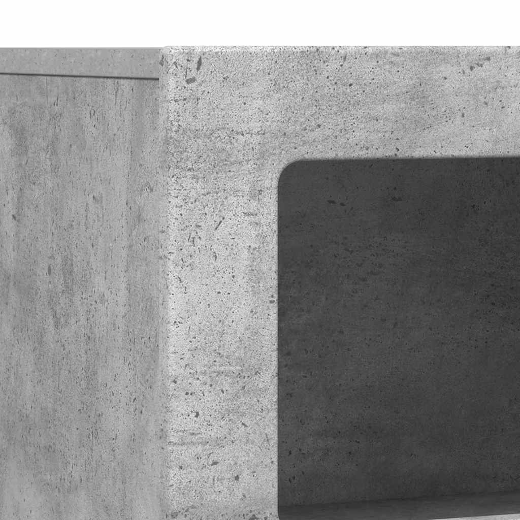 Servírovací Skříň Elst Betonově Šedá 80.5 X 35 X 59 Cm