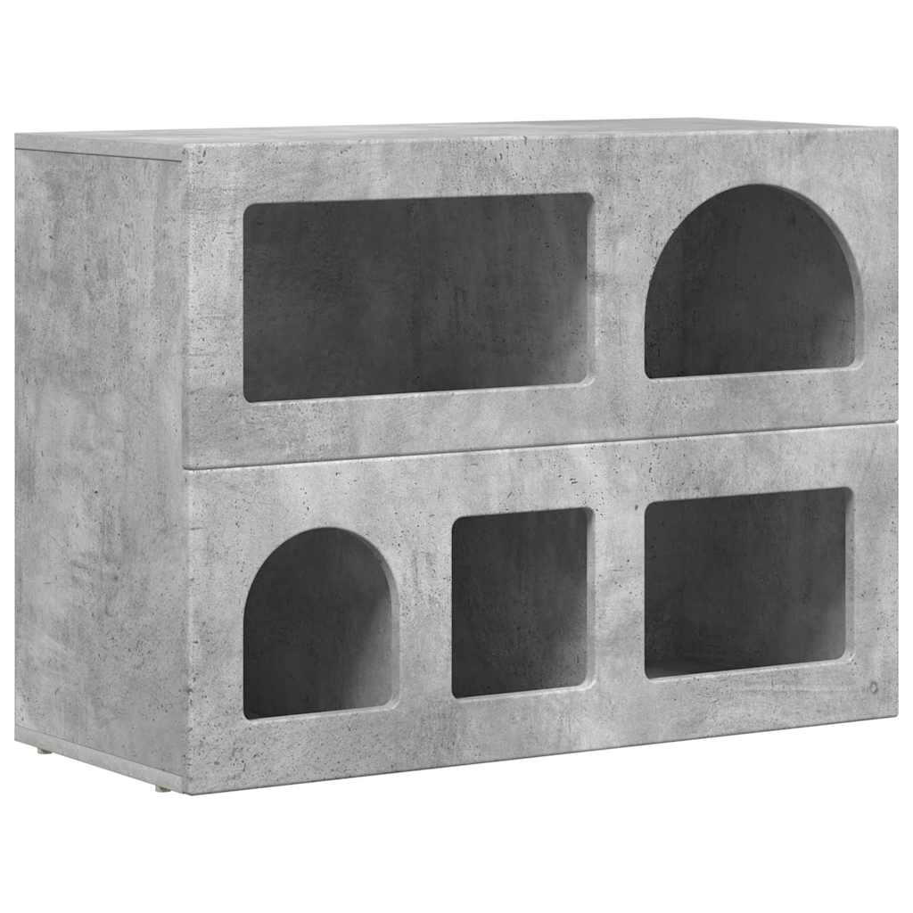 Servírovací Skříň Elst Betonově Šedá 80.5 X 35 X 59 Cm