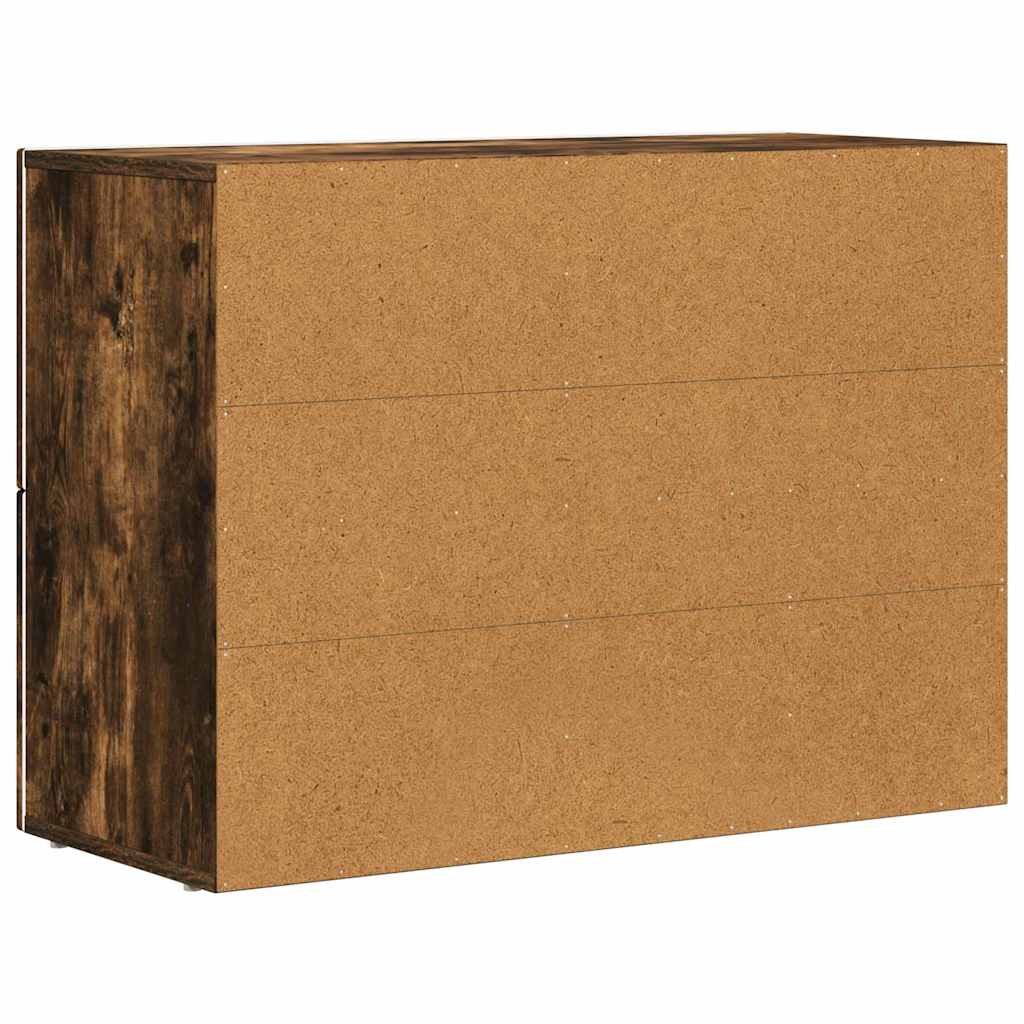 Servírovací Skříň Elst Kouřový Dub 80.5 X 35 X 59 Cm