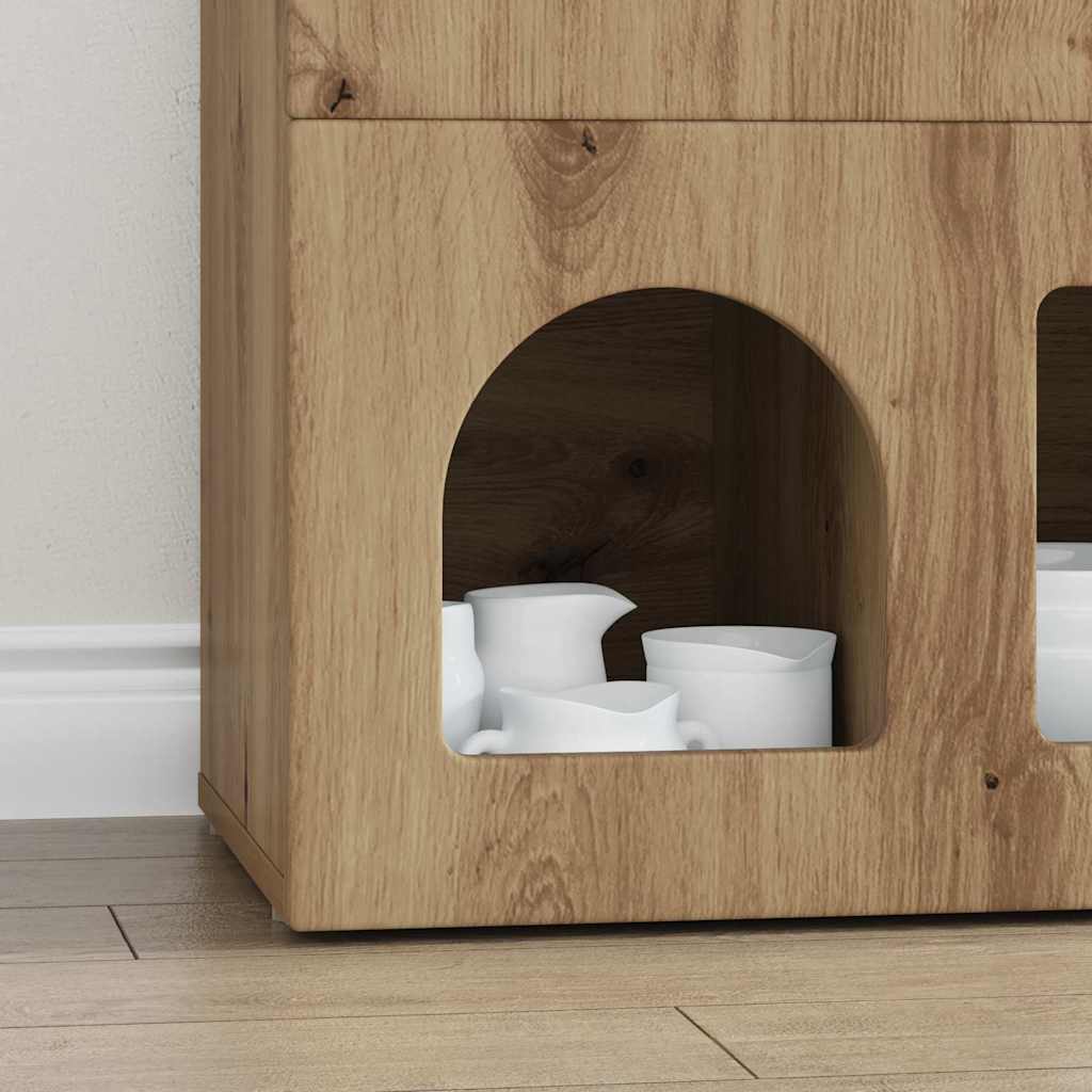 Servírovací Skříň Elst Artisanový Dub 80.5 X 35 X 59 Cm