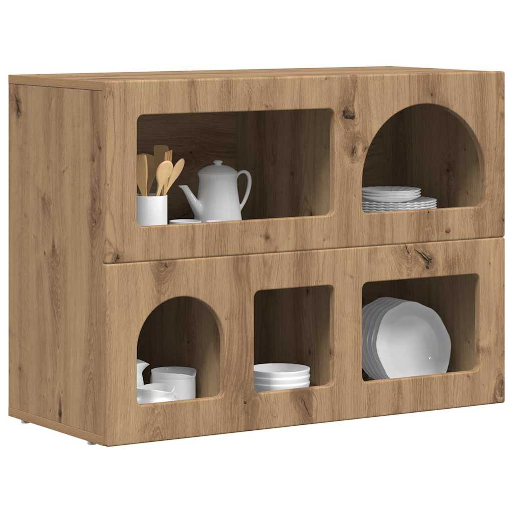 Servírovací Skříň Elst Artisanový Dub 80.5 X 35 X 59 Cm