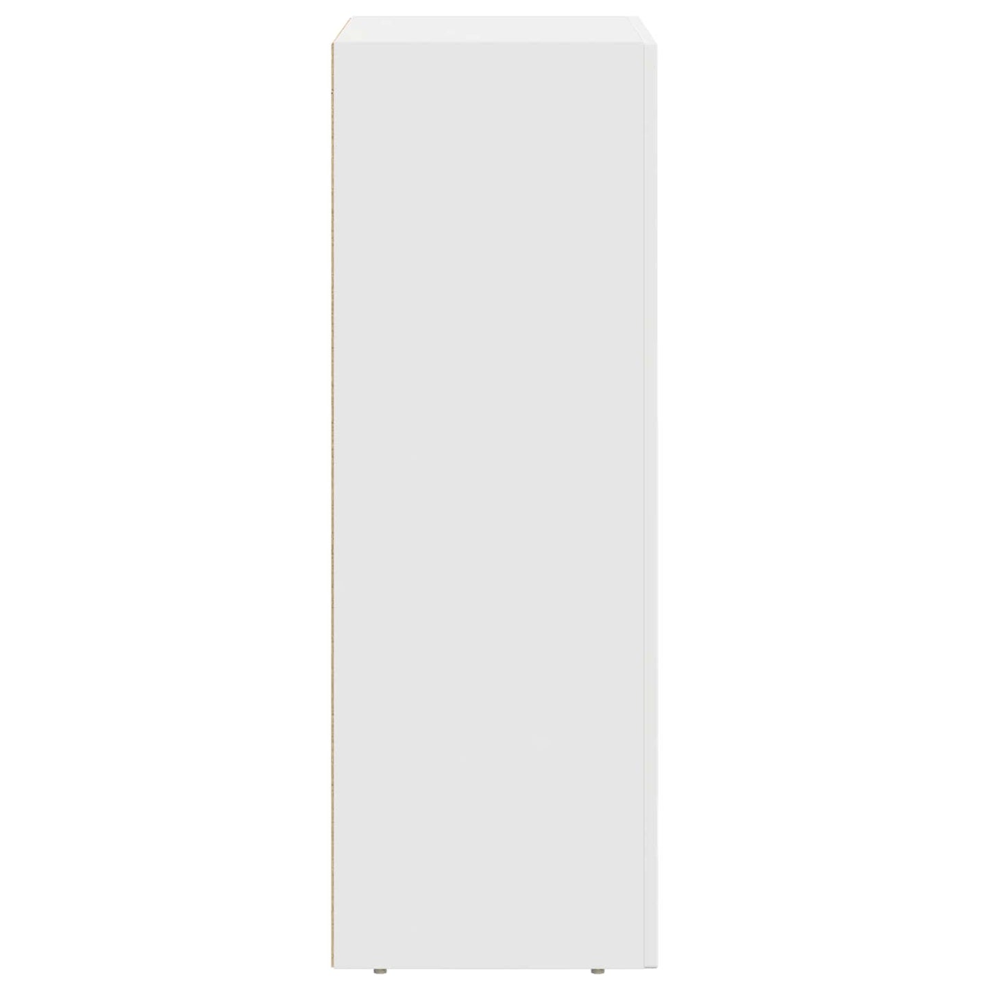 Servírovací Skříň Elst Bílá 59 X 35 X 100,5 Cm Kompozitní Dřevo