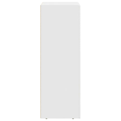 Servírovací Skříň Elst Bílá 59 X 35 X 100,5 Cm Kompozitní Dřevo