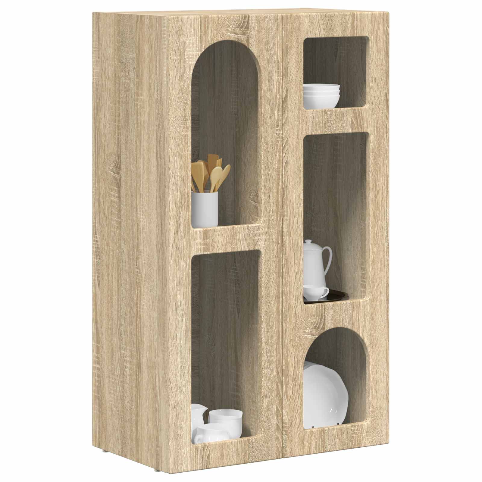 Servírovací Skříň Elst Sonoma Dub 59 X 35 X 100,5 Cm