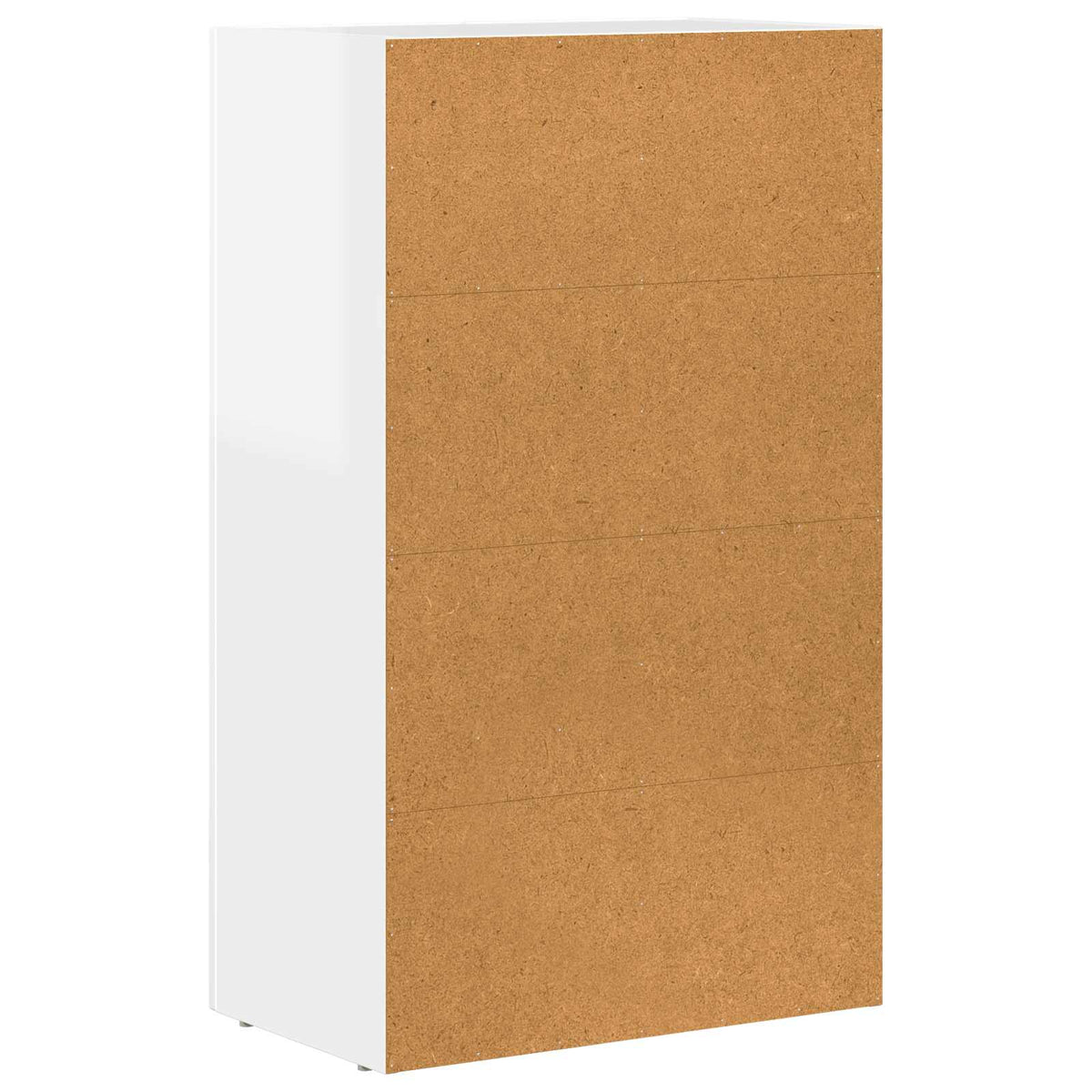 Servírovací Skříň Elst Vysoce Lesklá Bílá 59 X 35 X 100,5 Cm