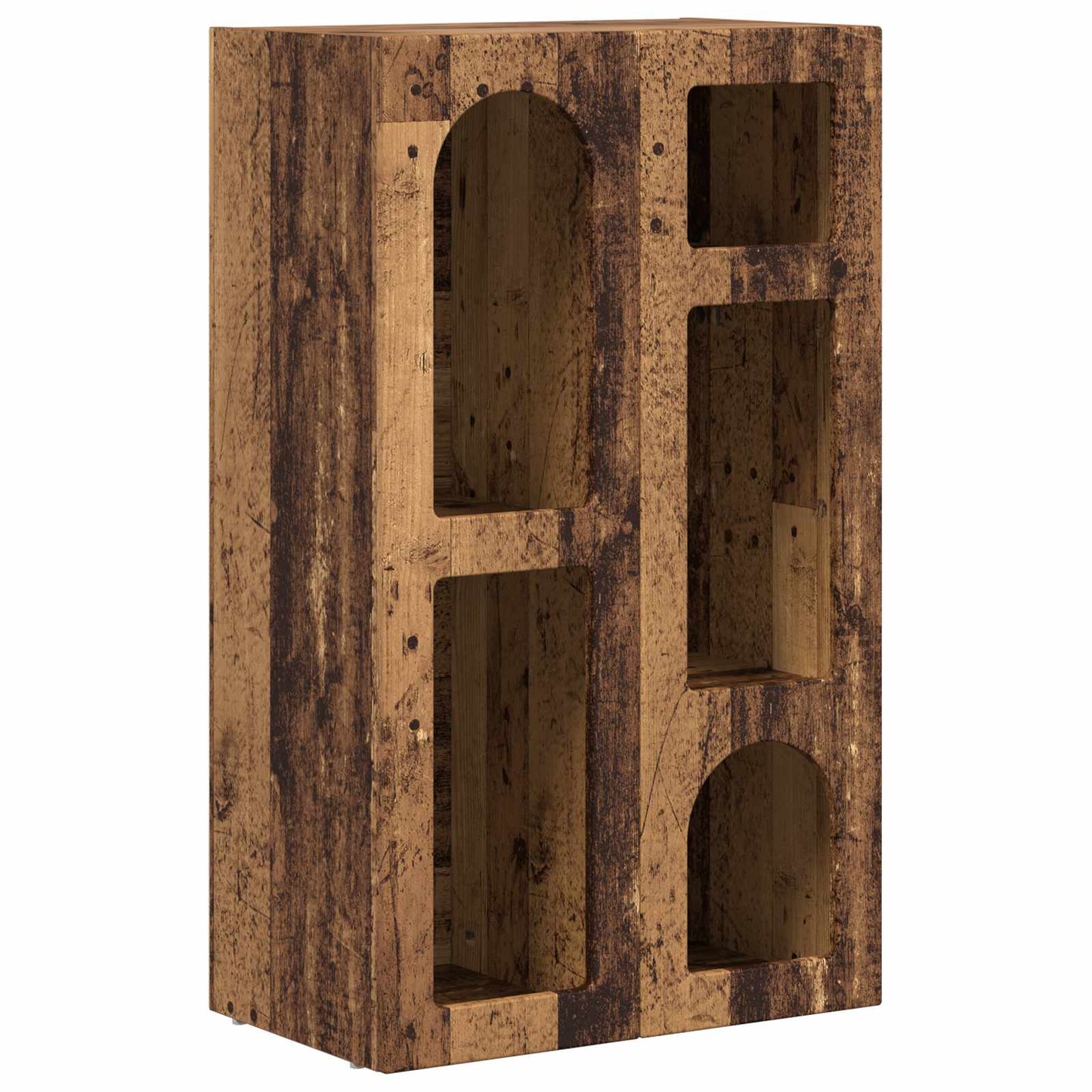 Servírovací Skříň Elst Staré Dřevo 59 X 35 X 100,5 Cm