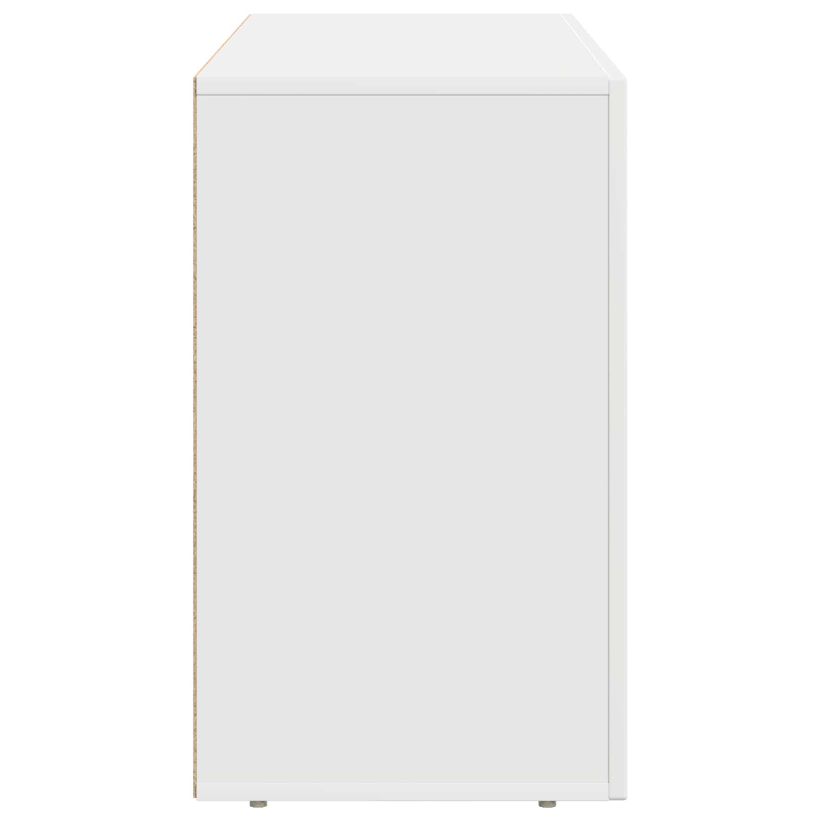 Servírovací Skříň Elst Bílá 100 X 35 X 59 Cm Kompozitní Dřevo