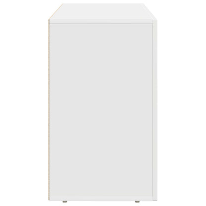 Servírovací Skříň Elst Bílá 100 X 35 X 59 Cm Kompozitní Dřevo