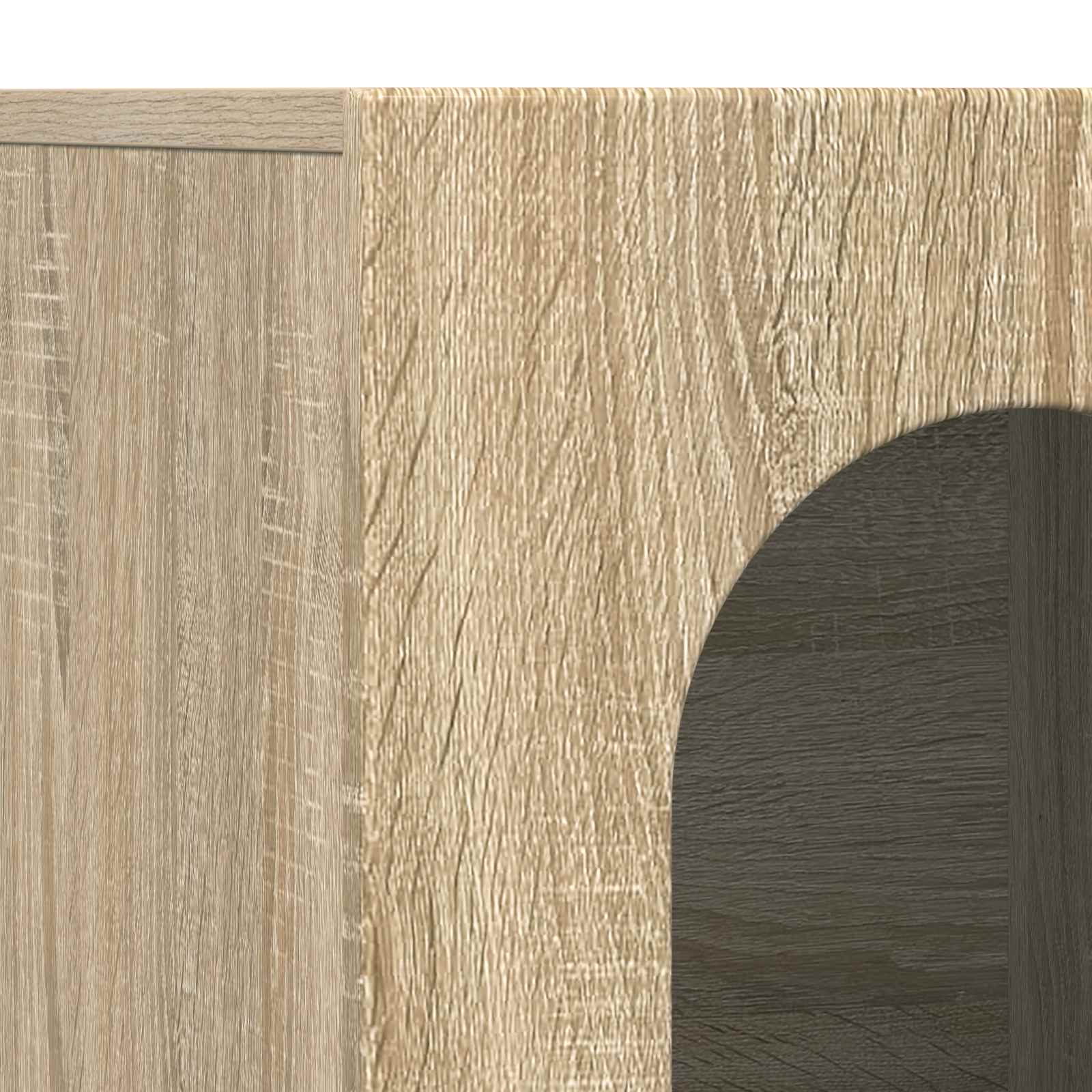 Servírovací Skříň Elst Sonoma Dub 100 X 35 X 59 Cm