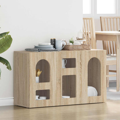 Servírovací Skříň Elst Sonoma Dub 100 X 35 X 59 Cm