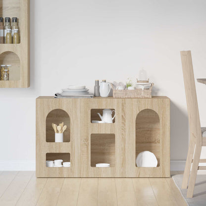 Servírovací Skříň Elst Sonoma Dub 100 X 35 X 59 Cm