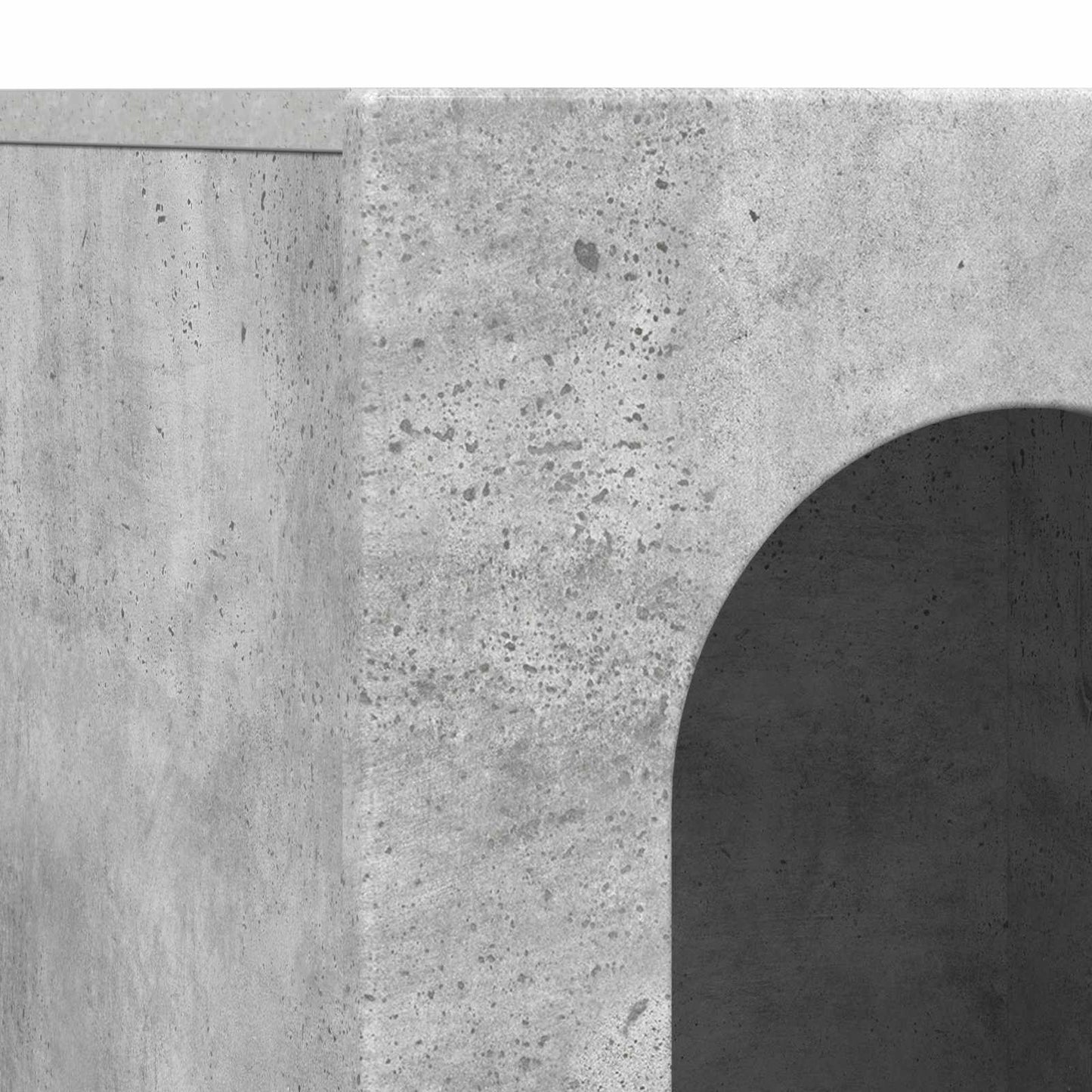 Servírovací Skříň Elst Betonově Šedá 100 X 35 X 59 Cm