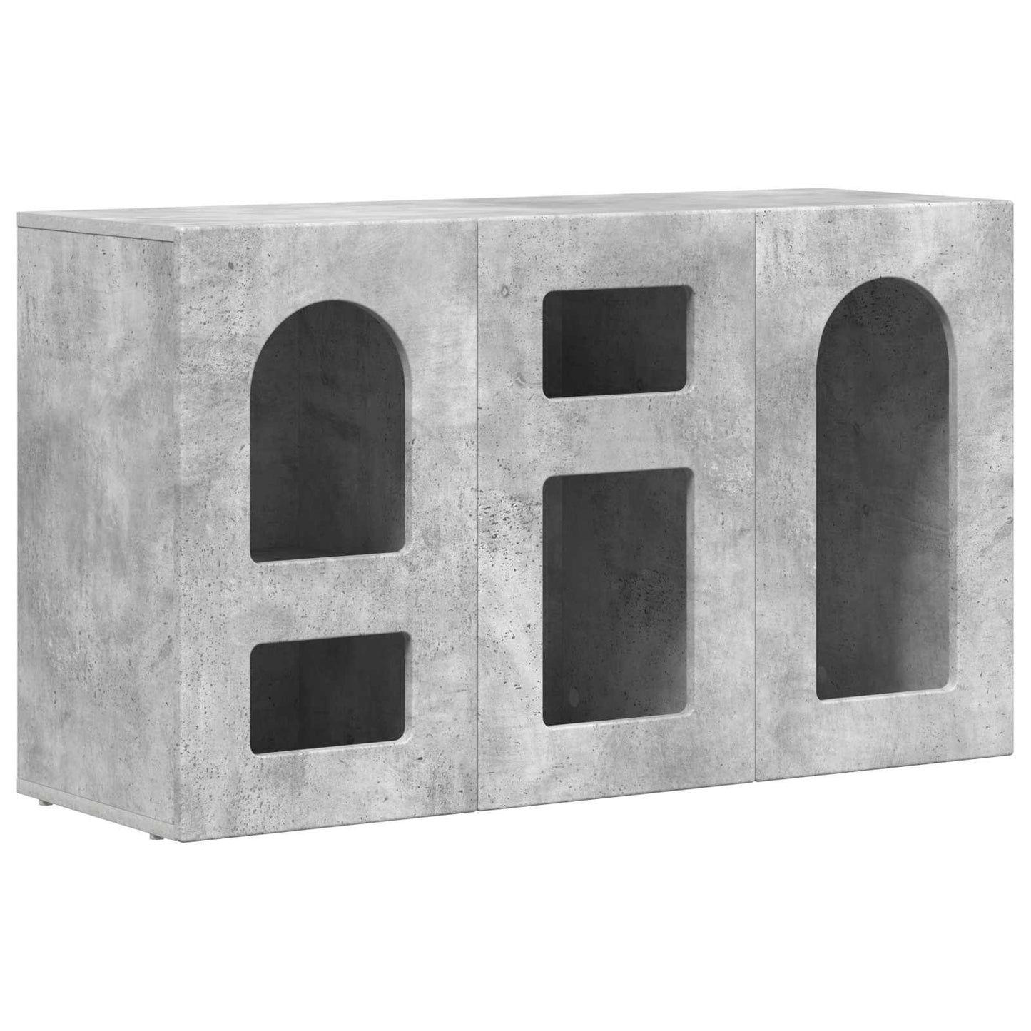 Servírovací Skříň Elst Betonově Šedá 100 X 35 X 59 Cm