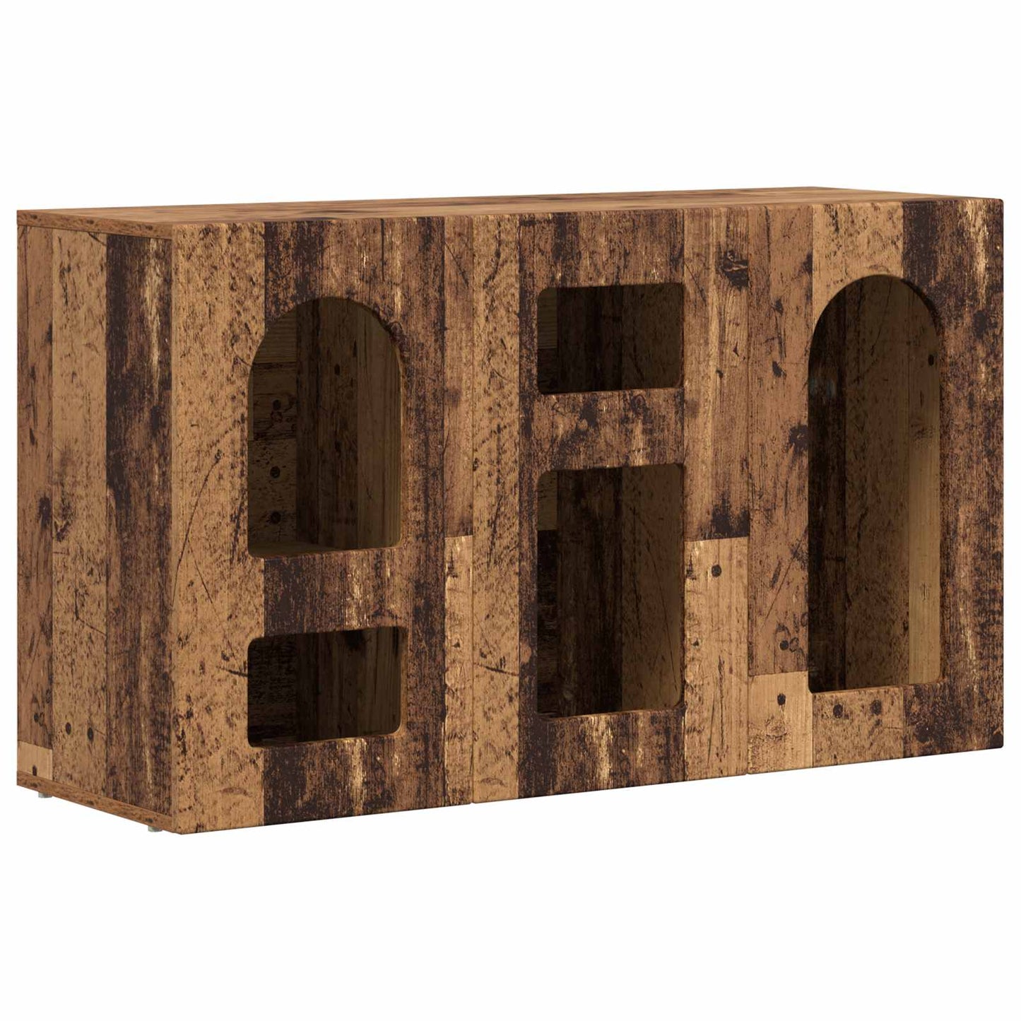 Servírovací Skříň Elst Staré Dřevo 100 X 35 X 59 Cm