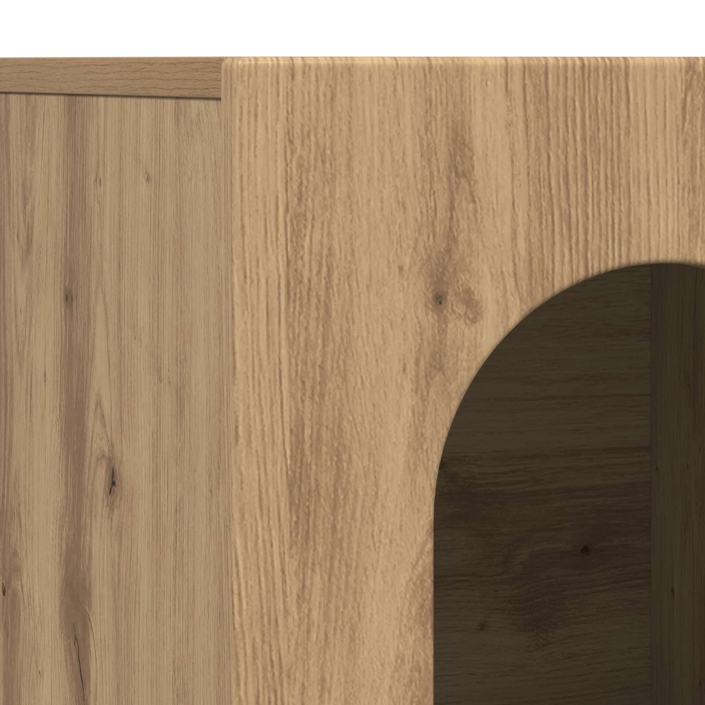 Servírovací Skříň Elst Artisanový Dub 100 X 35 X 59 Cm