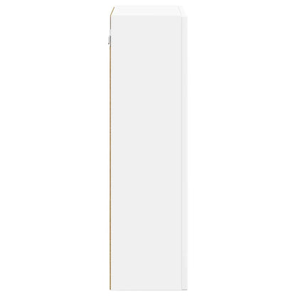 Závěsná Skříňka Elst Bílá 59 X 20 X 71,5 Cm Kompozitní Dřevo