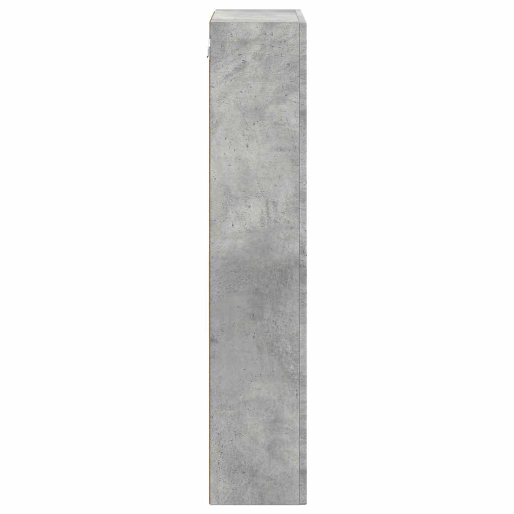 Závěsná Skříňka S Policí Elst Betonově Šedá 59 X 20 X 100 Cm