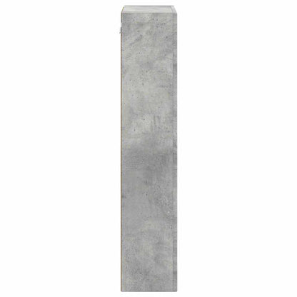 Závěsná Skříňka S Policí Elst Betonově Šedá 59 X 20 X 100 Cm