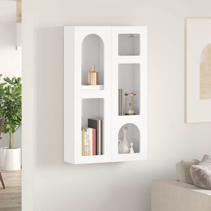 Závěsná Skříňka Elst Bílá S Vysokým Leskem 59 X 20 X 100 Cm