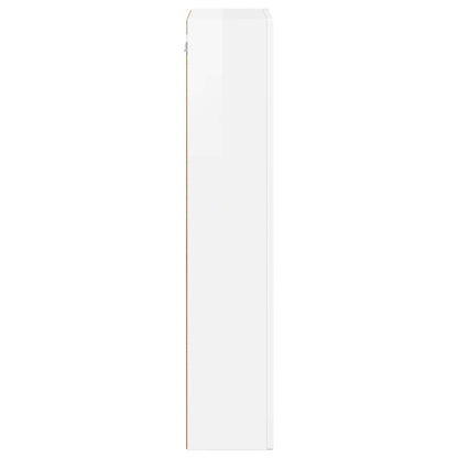 Závěsná Skříňka Elst Bílá S Vysokým Leskem 59 X 20 X 100 Cm