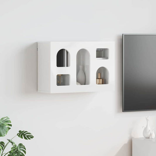 Závěsná Skříňka Elst Bílá S Vysokým Leskem 60 X 20 X 40 Cm