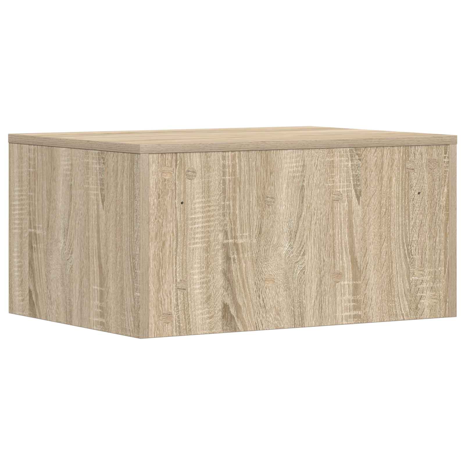 Nástěnný Stolek Sonoma Dub Kompozitní Dřevo 60 X 45 X 30 Cm