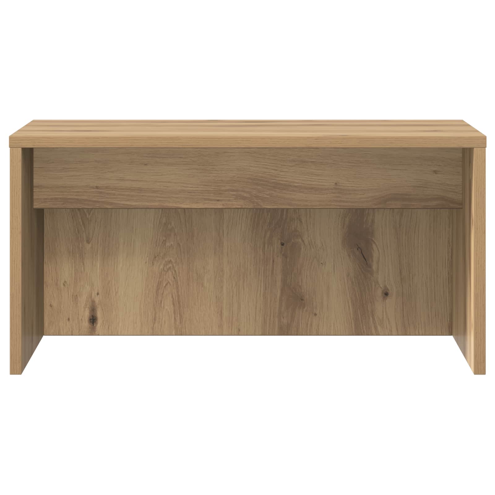 Nástěnný Stolek Artisanový Dub Kompozitní Dřevo 60 X 45 X 30 Cm