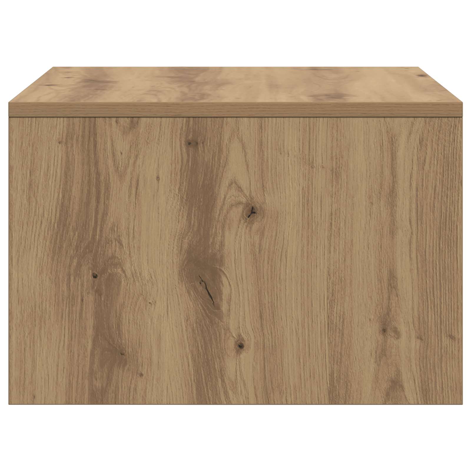 Nástěnný Stolek Artisanový Dub Kompozitní Dřevo 60 X 45 X 30 Cm