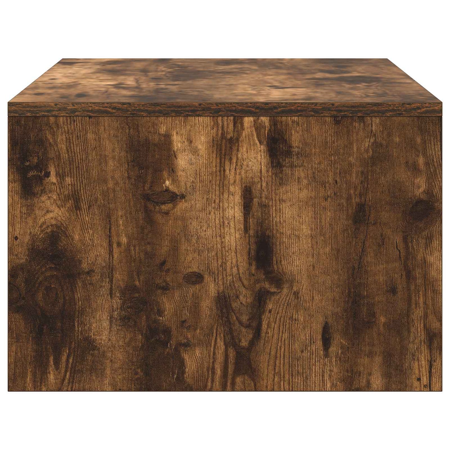 Nástěnný Stolek Kouřový Dub Kompozitní Dřevo 80 X 45 X 30 Cm