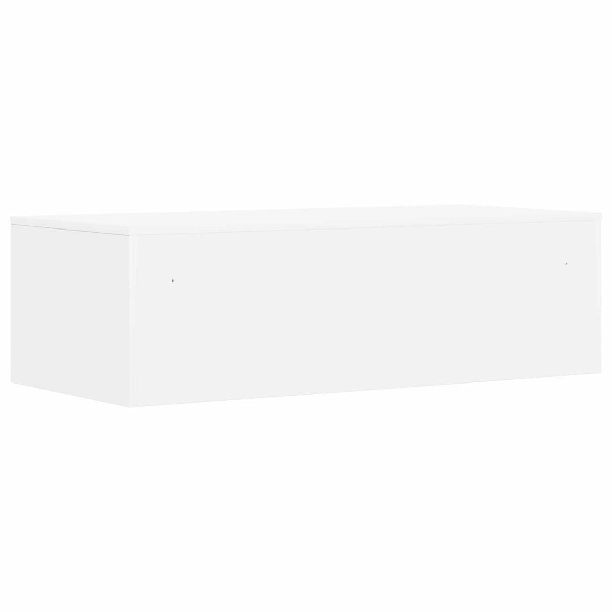 Nástěnný Stolek Bílá Kompozitní Dřevo 100 X 45 X 30 Cm