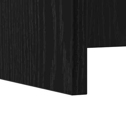 Nástěnný Stolek Černý Dub Kompozitní Dřevo 100 X 45 X 30 Cm