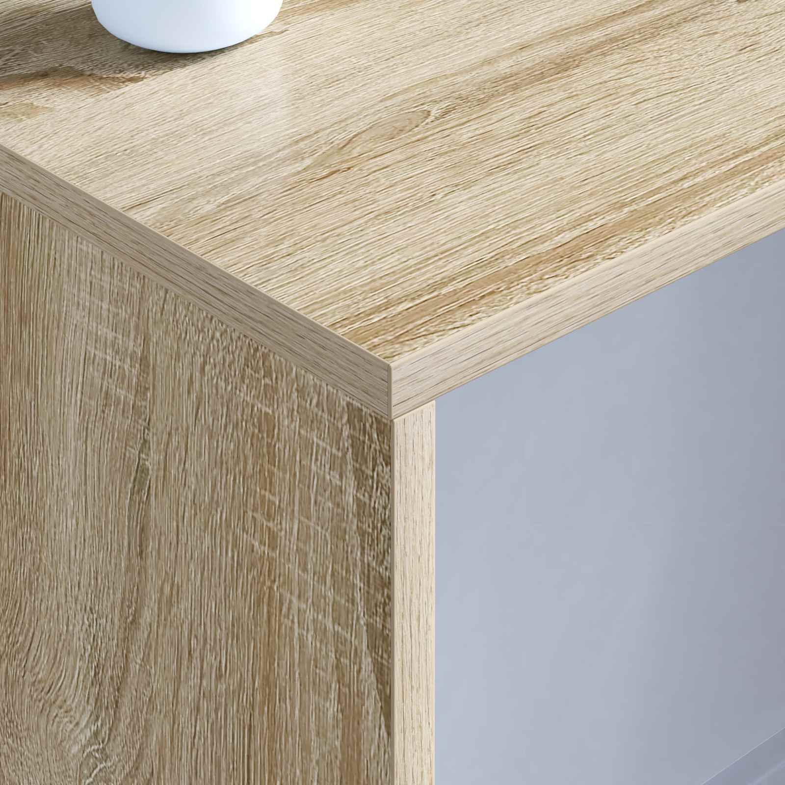 Nástěnný Stolek Sonoma Dub Kompozitní Dřevo 100 X 45 X 30 Cm