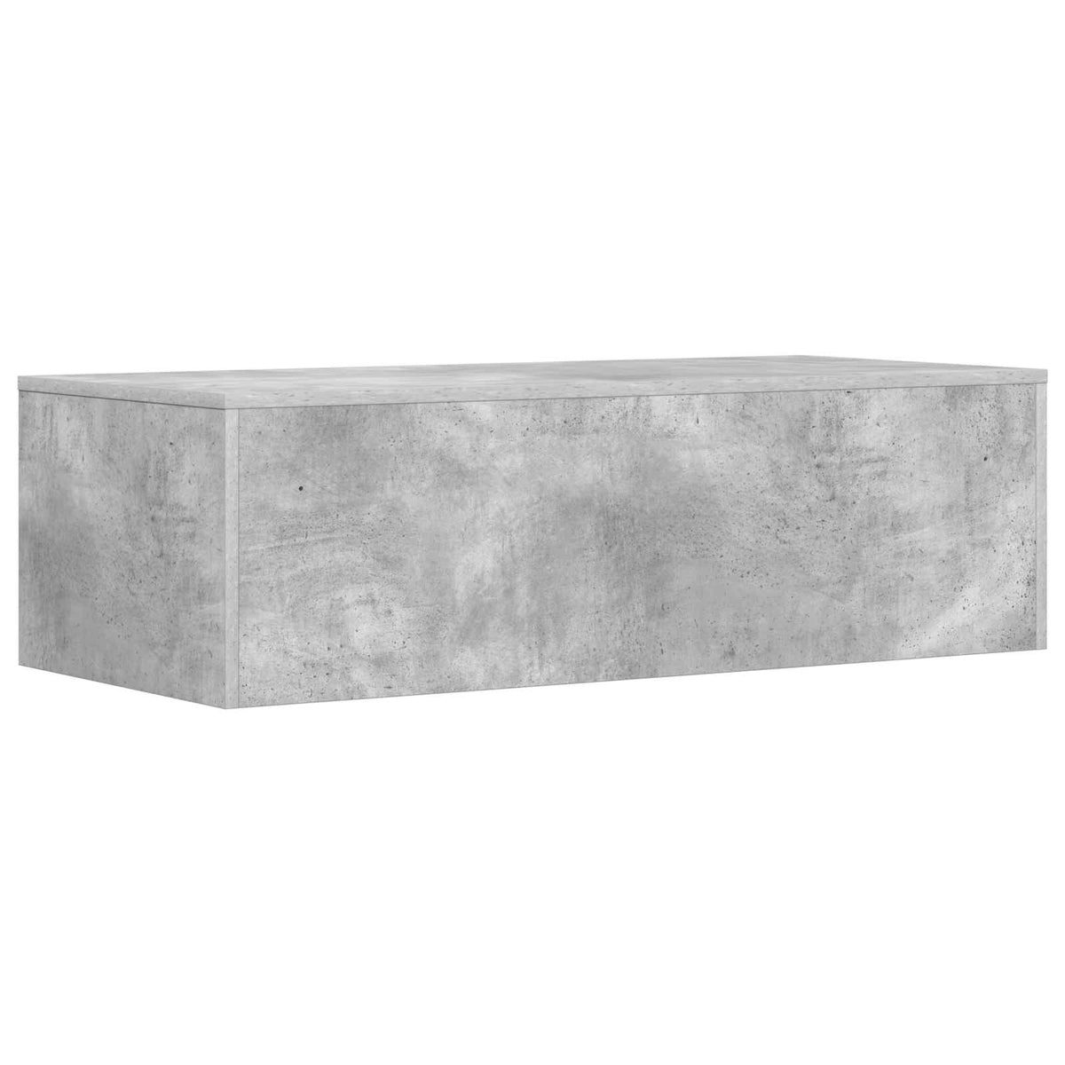 Nástěnný Stolek Betonově Šedá Kompozitní Dřevo 100 X 45 X 30 Cm
