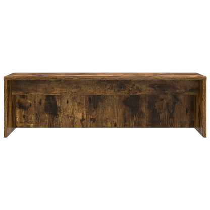 Nástěnný Stolek Kouřový Dub Kompozitní Dřevo 100 X 45 X 30 Cm