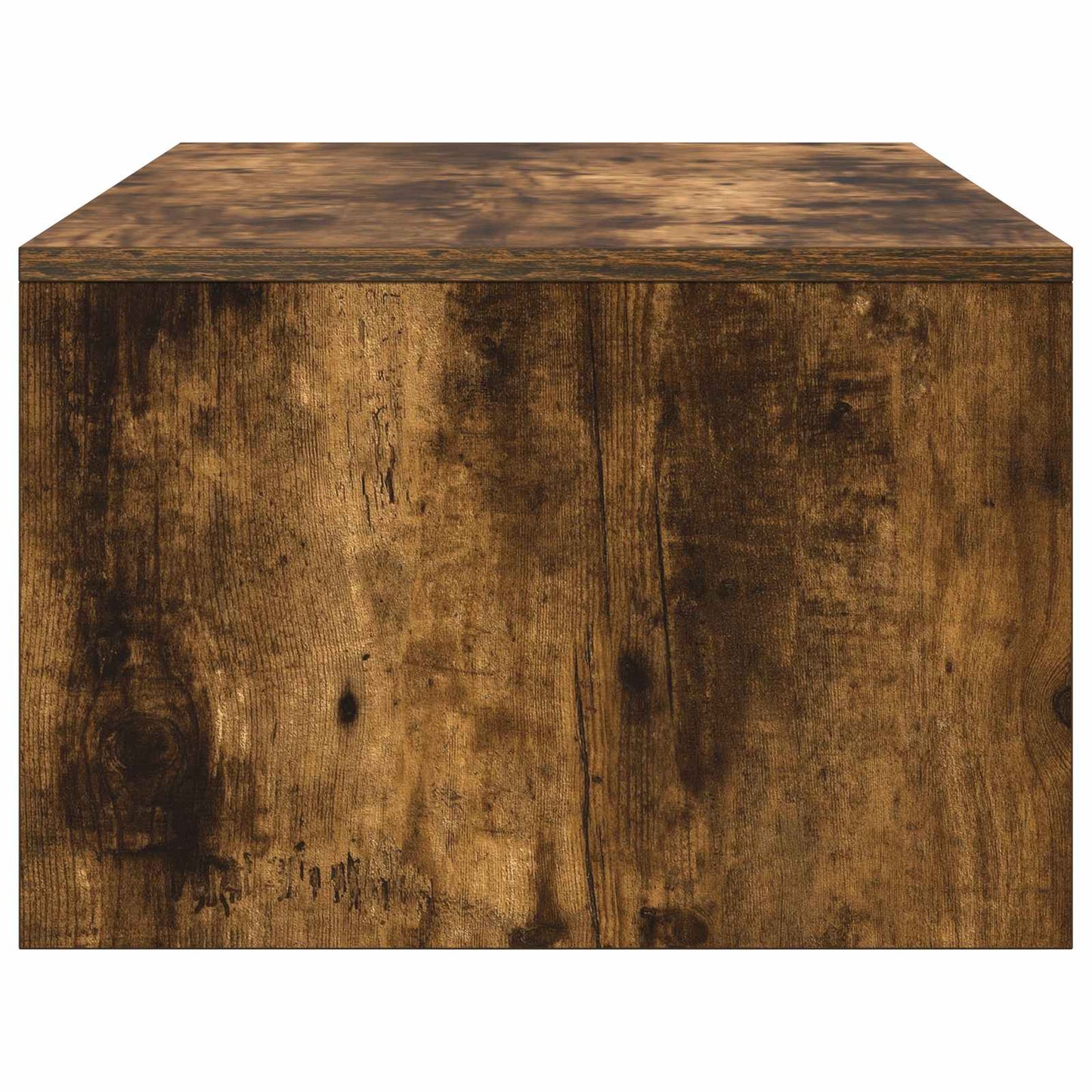 Nástěnný Stolek Kouřový Dub Kompozitní Dřevo 100 X 45 X 30 Cm
