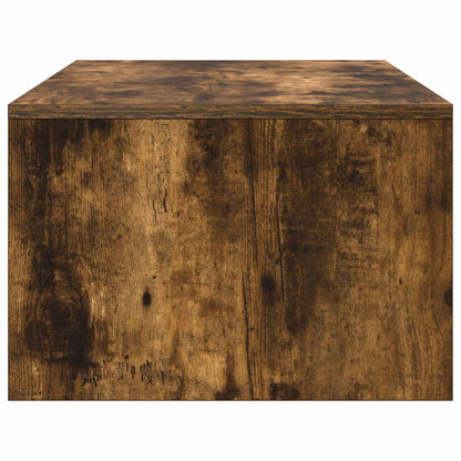 Nástěnný Stolek Kouřový Dub Kompozitní Dřevo 100 X 45 X 30 Cm